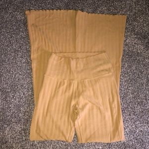 Aerie High Waisted Flare Leggings